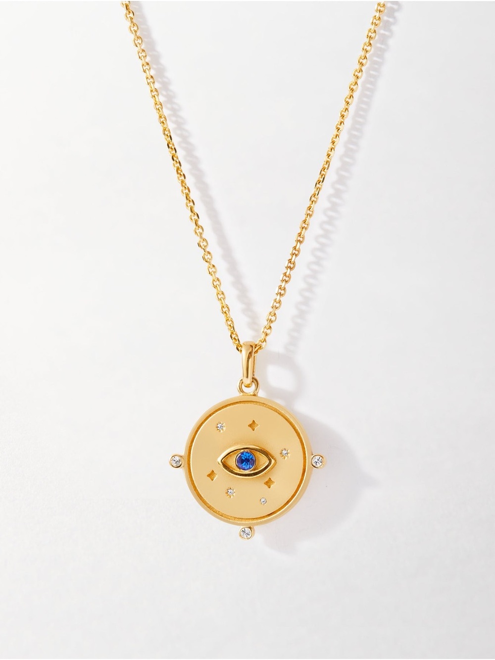 Edge of Ember Gold Evil Eye Visionary 18k Gold Plated as worn by Meghan Markle